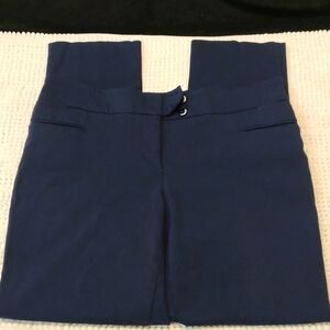 Style & Co Navy Blue Ankle Pants Size 14 EUC #6526